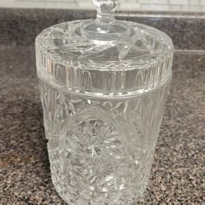 Vintage St. George Biscuit Barrell Tuscany Model Fan and Pinwheel design